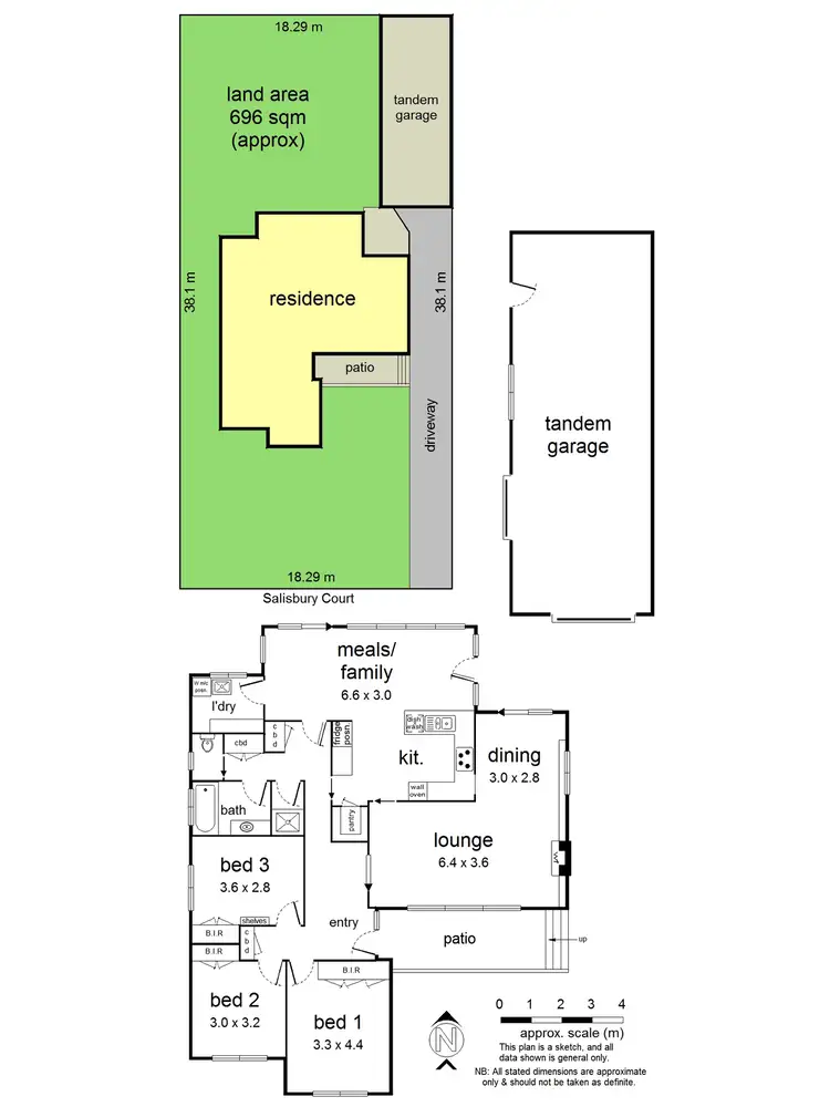 Floorplan of Homely house listing, 8 Salisbury Court, Heathmont VIC 3135