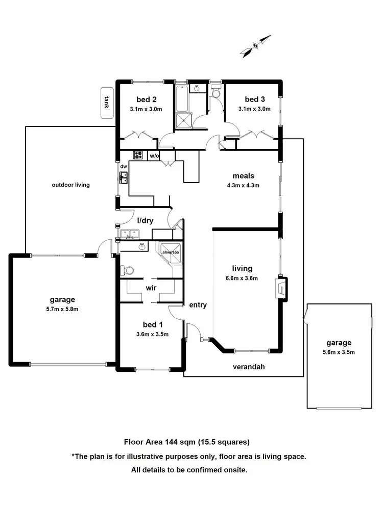 Floorplan of Homely house listing, 13 Belair Close, Seville VIC 3139