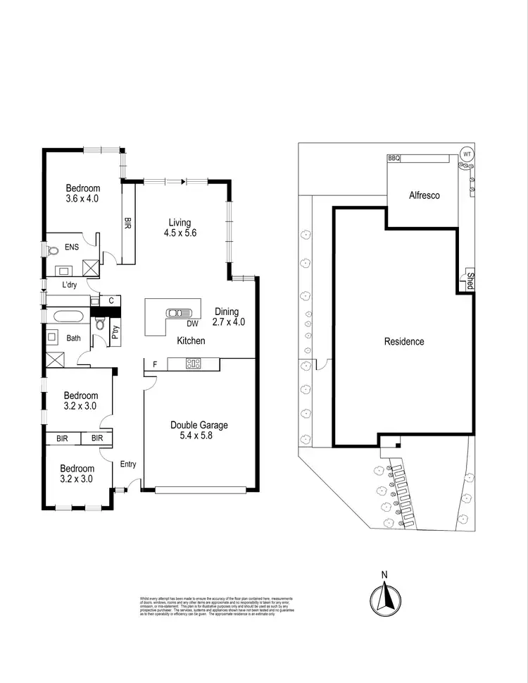 Floorplan of Homely house listing, 18 Basilica Vista, Mernda VIC 3754