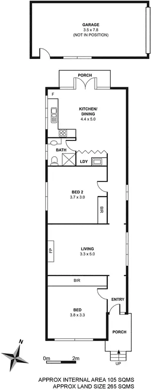 Floorplan of Homely house listing, 131 Mansfield Street, Thornbury VIC 3071