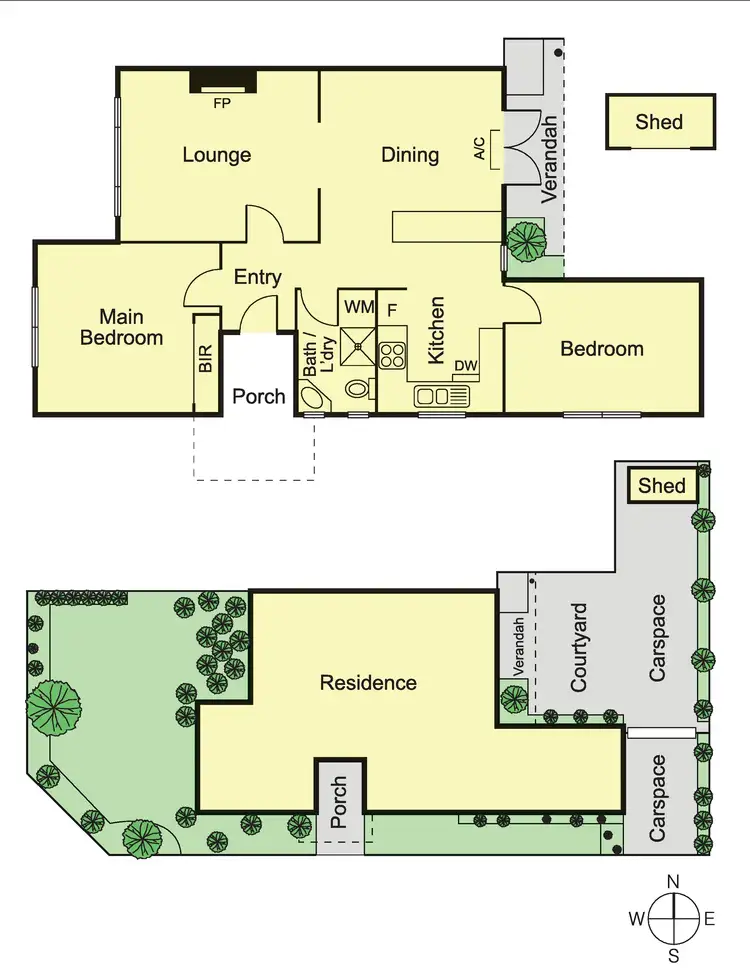 Floorplan of Homely house listing, 152 Thomas Street, Brighton East VIC 3187