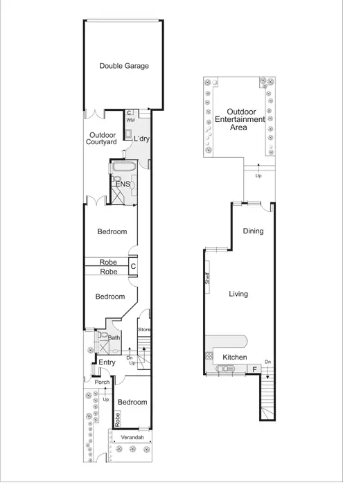 Floorplan of Homely house listing, 164 Liardet Street, Port Melbourne VIC 3207