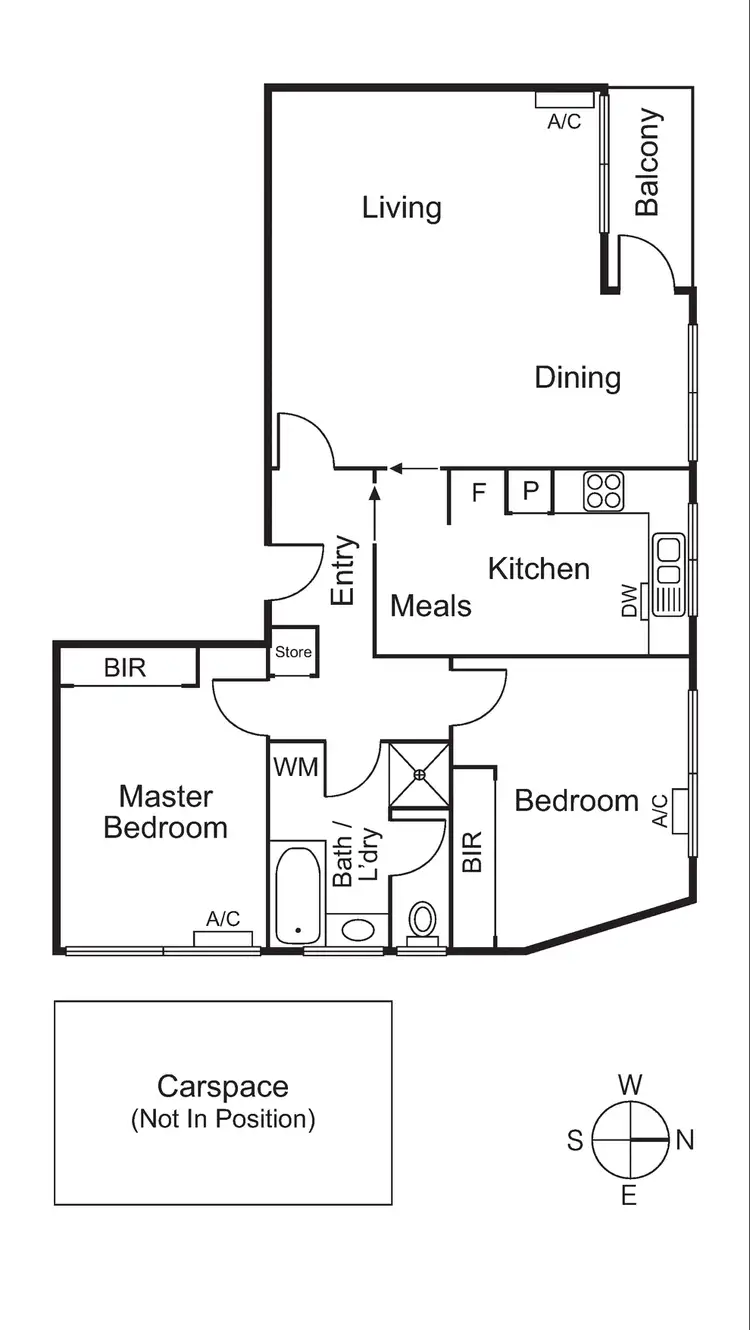Floorplan of Homely apartment listing, 4/340 Dandenong Road, St Kilda East VIC 3183