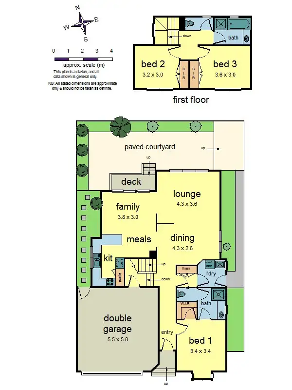 Floorplan of Homely townhouse listing, 5/32-34 Winfield Road, Balwyn North VIC 3104