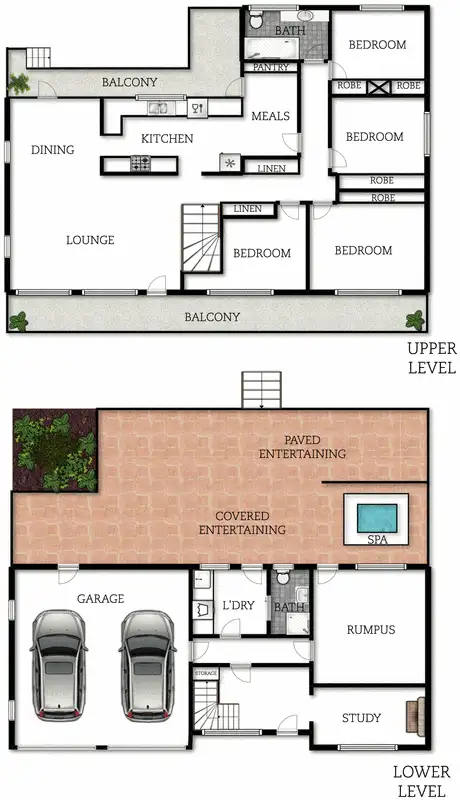 Floorplan of Homely house listing, 7 Linger Place, Melba ACT 2615