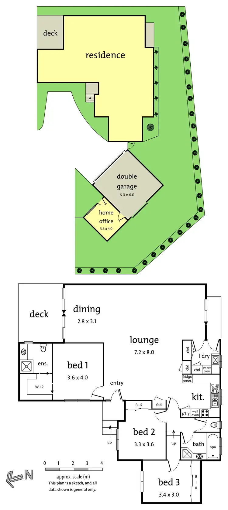 Floorplan of Homely unit listing, 2/11 Janet Street, Boronia VIC 3155