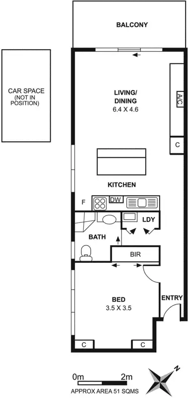 Floorplan of Homely apartment listing, 9/8 Eddy Street, Moonee Ponds VIC 3039