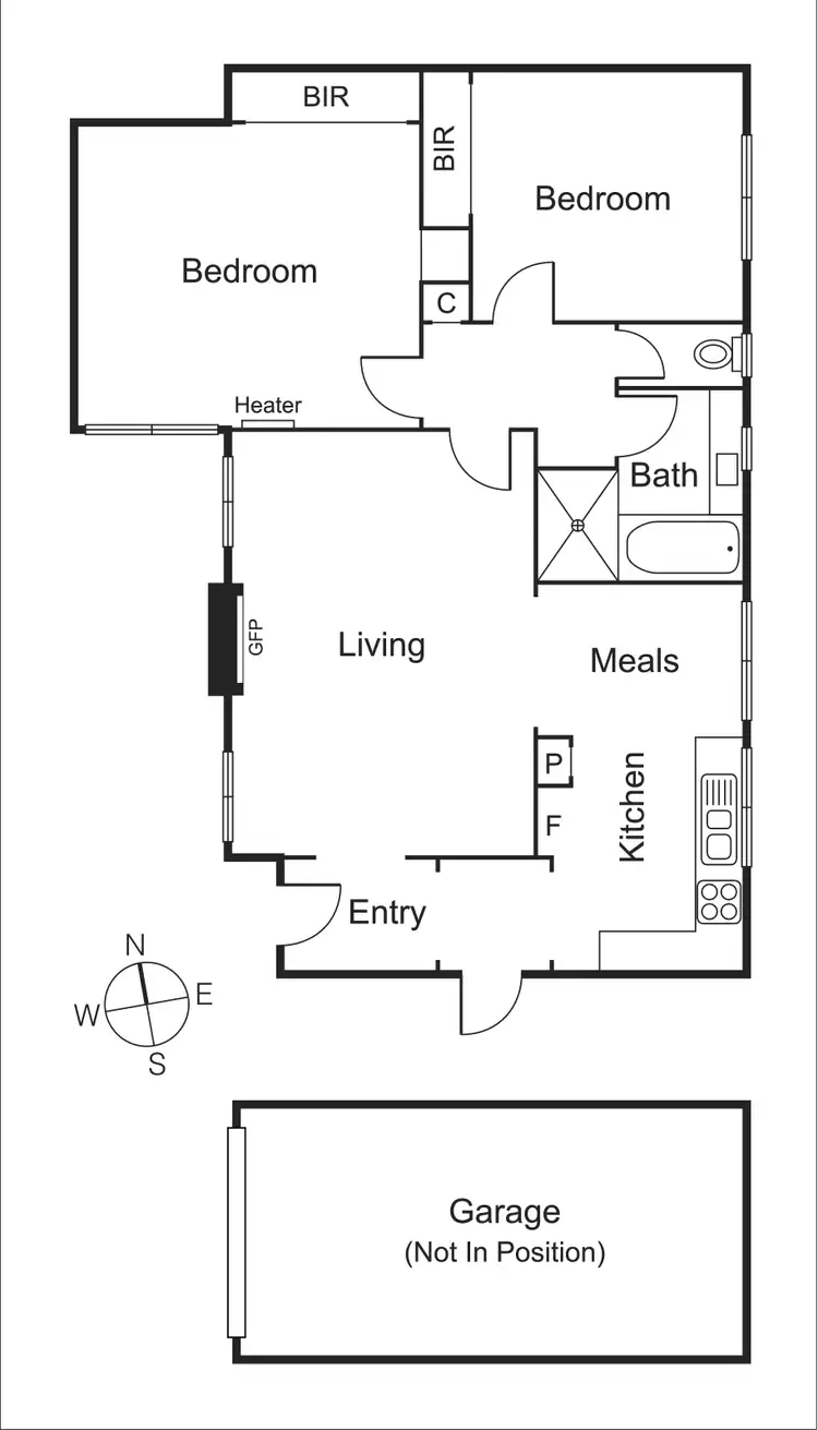 Floorplan of Homely apartment listing, 4/1 Hughenden Road, St Kilda East VIC 3183