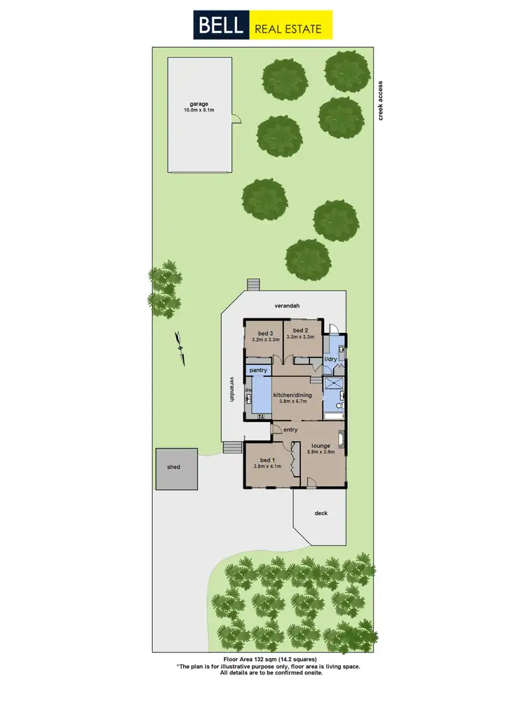 Floorplan of Homely house listing, 38 Hazel Grove, Tecoma VIC 3160