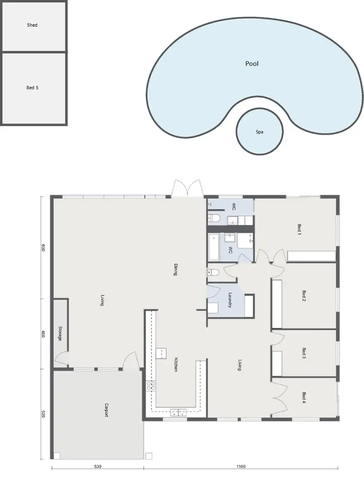 Floorplan of Homely house listing, 37 Humbert Street, Leanyer NT 812