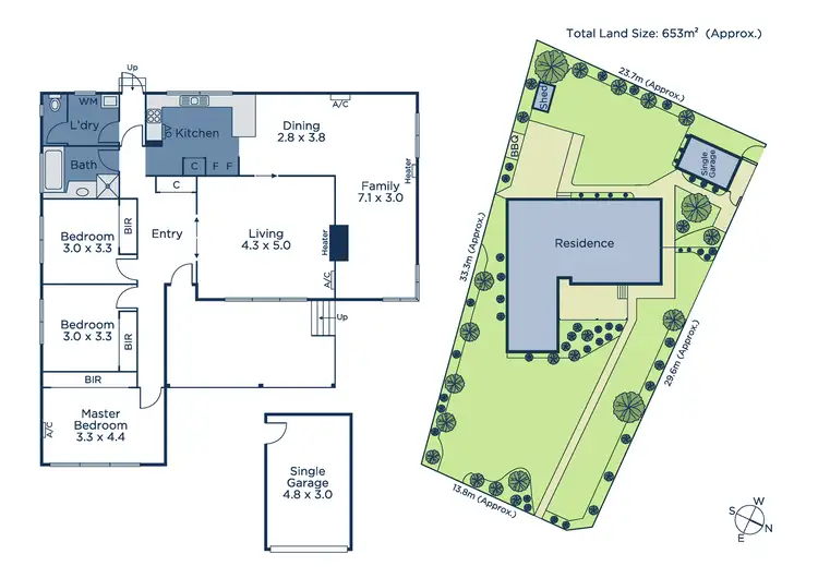 Floorplan of Homely house listing, 28 Diana Drive, Blackburn North VIC 3130