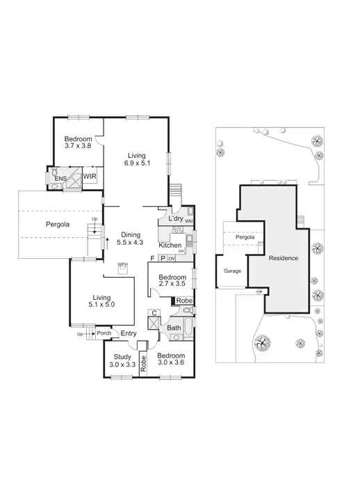 Floorplan of Homely house listing, 7 Crusoe Drive, Lysterfield VIC 3156