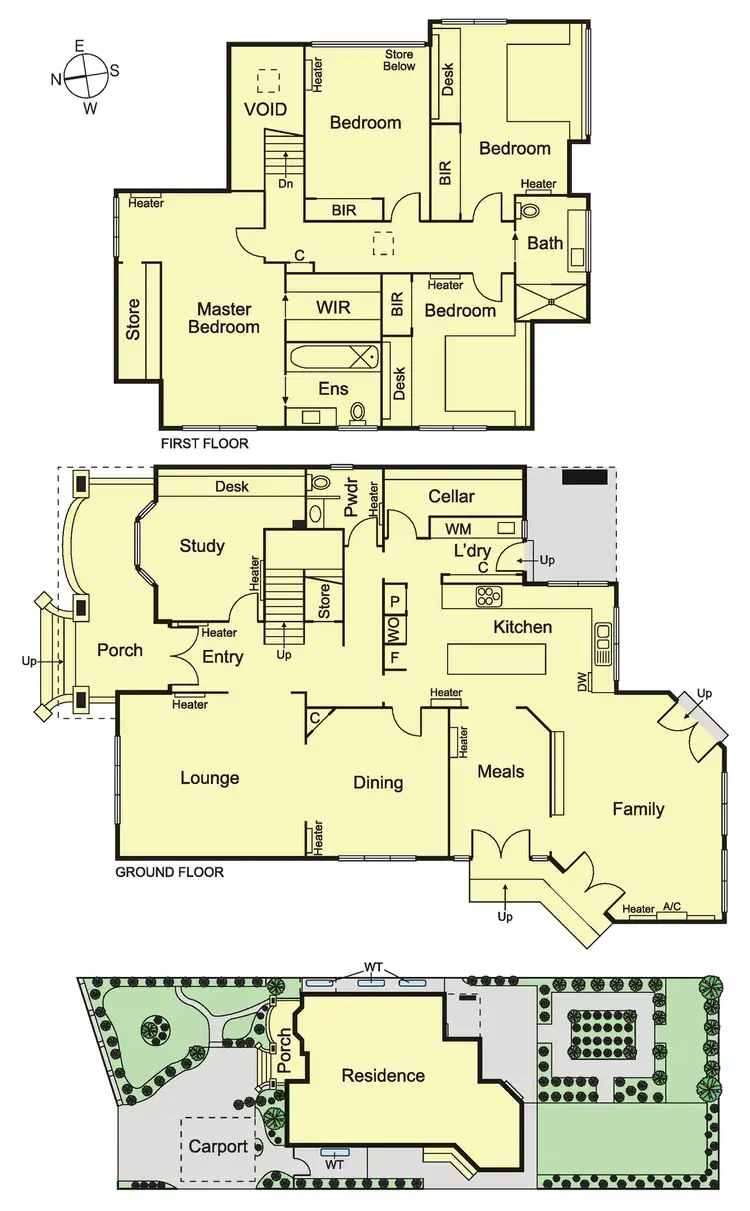 Floorplan of Homely house listing, 17 Hudson Street, Caulfield North VIC 3161
