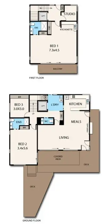 Floorplan of Homely house listing, 9-11 Kalimna Drive, Mornington VIC 3931