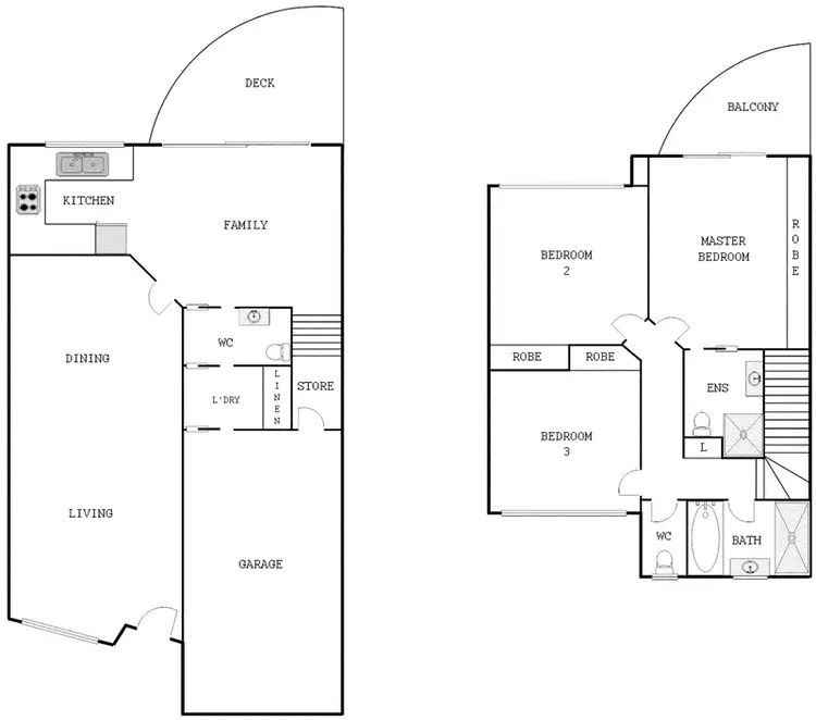 Floorplan of Homely townhouse listing, 3/14 Federal Highway, Watson ACT 2602