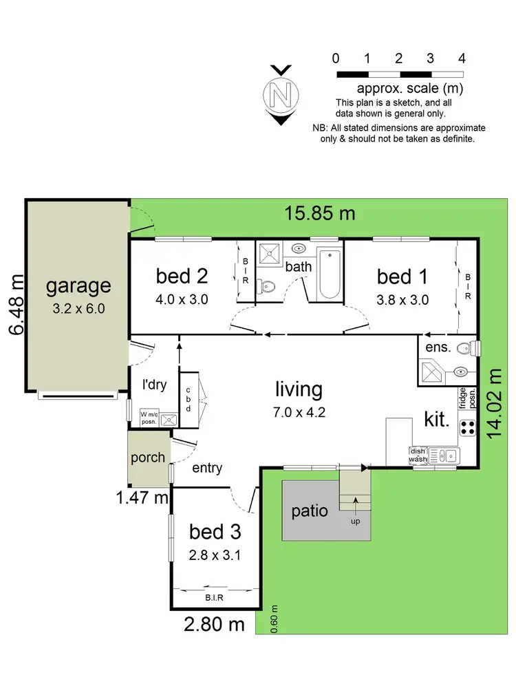 Floorplan of Homely unit listing, 3/9 Bourke Street, Ringwood VIC 3134