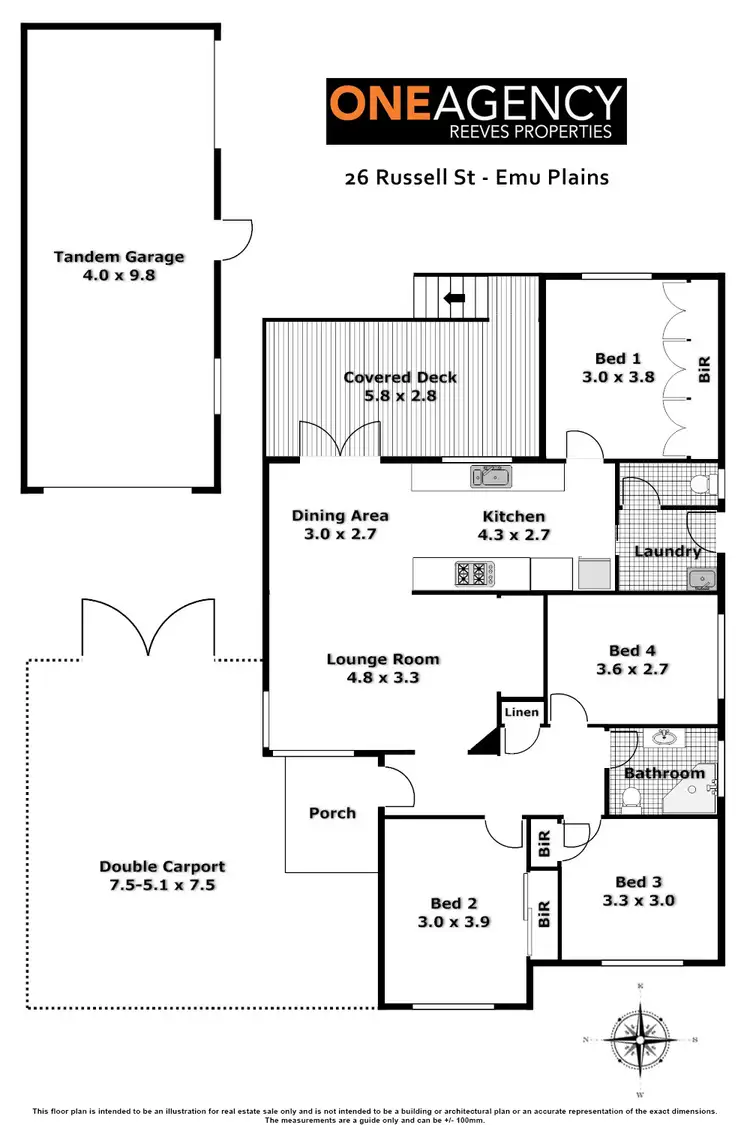 Floorplan of Homely house listing, 26 Russell Street, Emu Plains NSW 2750