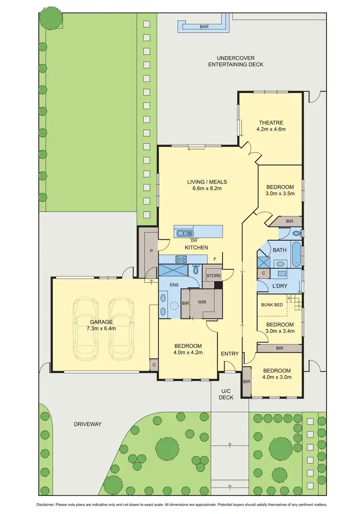 Floorplan of Homely house listing, 12 Dilwynia Avenue, Doreen VIC 3754