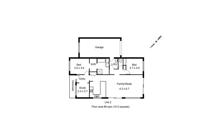 Floorplan of Homely house listing, 2 CORNET Place, Yarra Junction VIC 3797