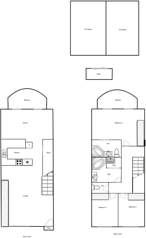 Floorplan of Homely unit listing, 330/15 Jardine Street, Kingston ACT 2604
