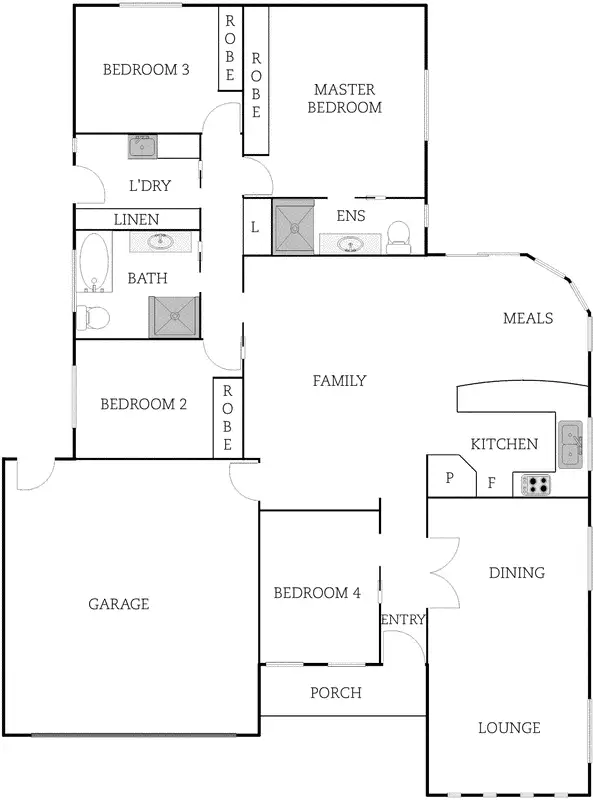 Floorplan of Homely house listing, Address available on request