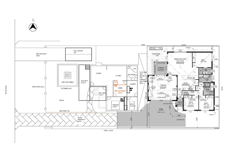 Floorplan of Homely house listing, 15 Teeluk Road, Carey Park WA 6230
