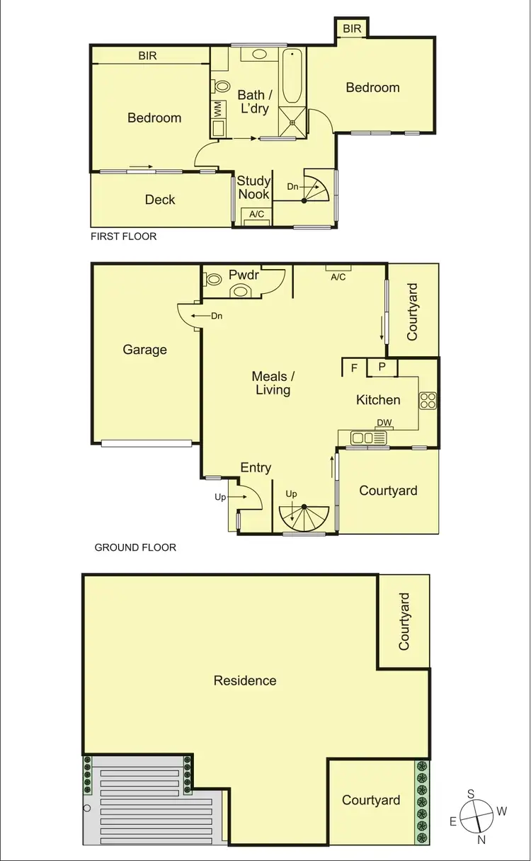 Floorplan of Homely apartment listing, 35a Alexandra Street, St Kilda East VIC 3183