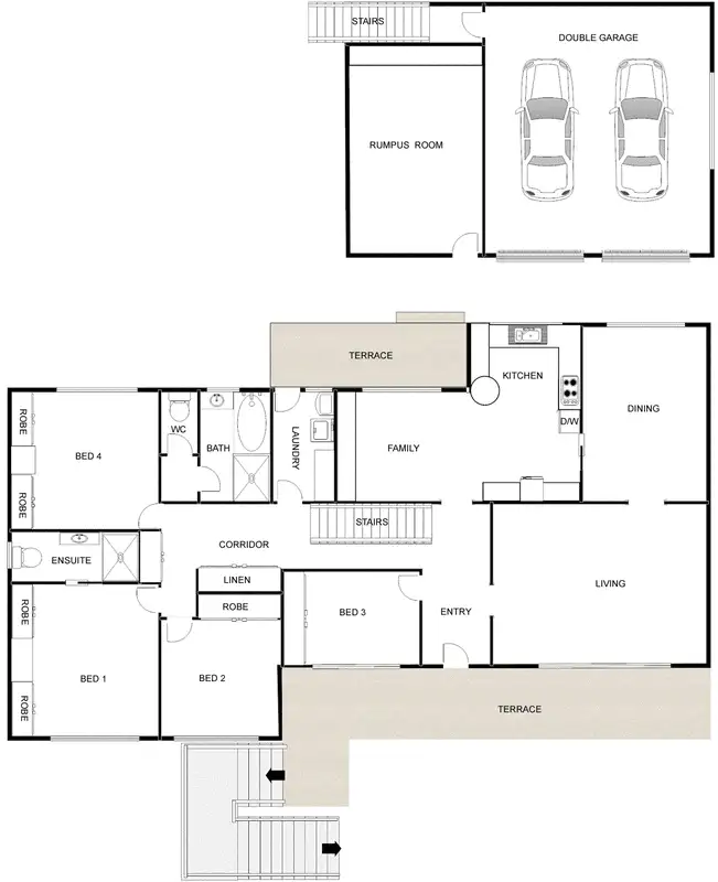 Floorplan of Homely house listing, 28 Schwarz Place, Flynn ACT 2615
