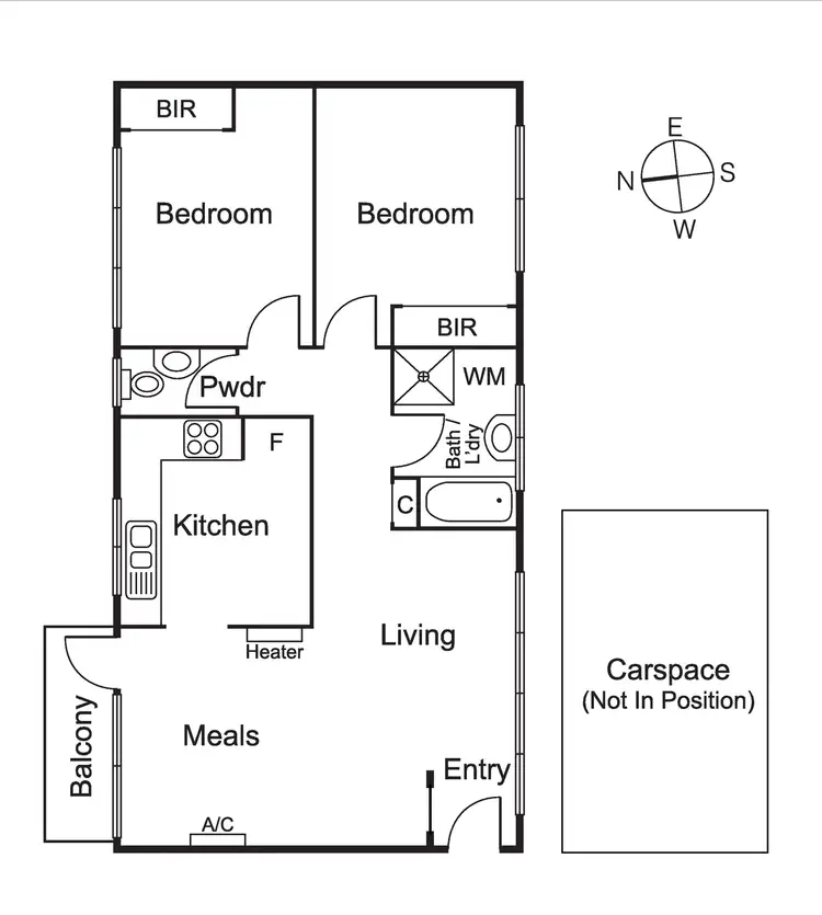 Floorplan of Homely apartment listing, 8/23 Lansdowne Road, St Kilda East VIC 3183