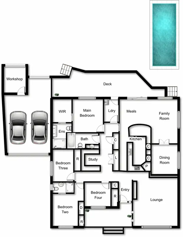 Floorplan of Homely house listing, 6 Wagga Street, Farrer ACT 2607
