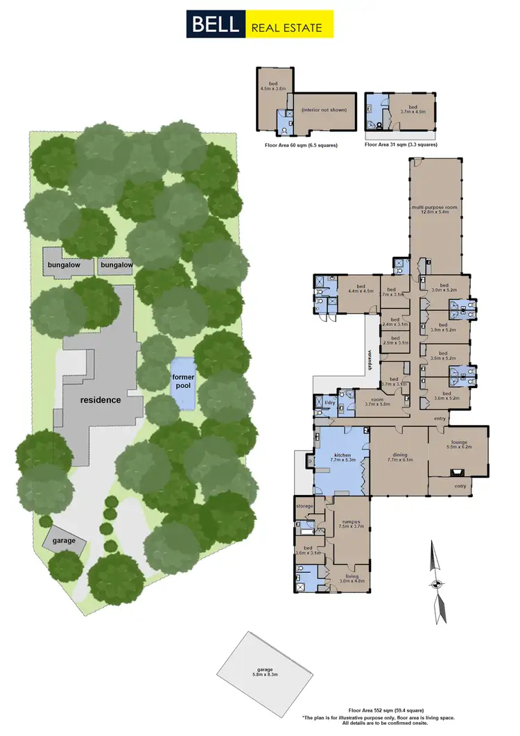 Floorplan of Homely house listing, 9 Falls Road, Kalorama VIC 3766