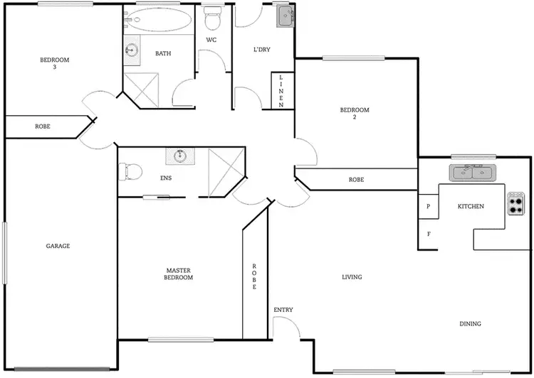 Floorplan of Homely townhouse listing, 14/89 Britten Jones Drive, Holt ACT 2615