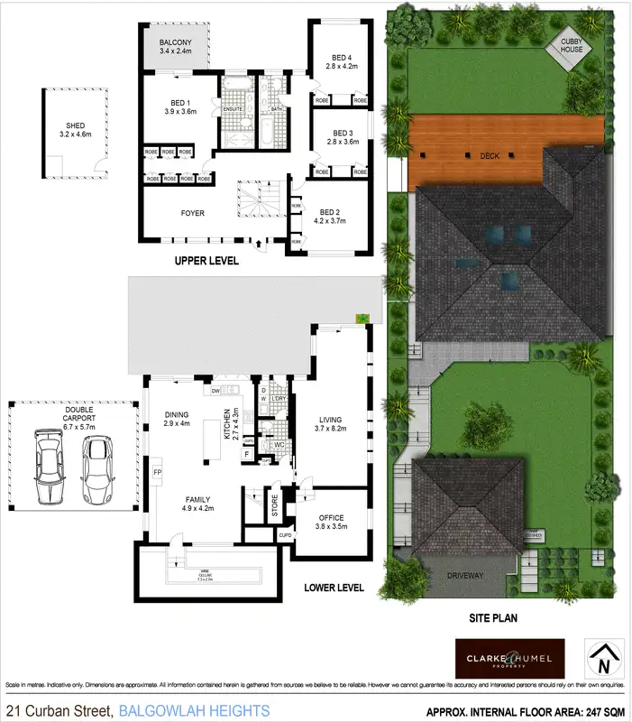 Floorplan of Homely house listing, 21 Curban Street, Balgowlah Heights NSW 2093
