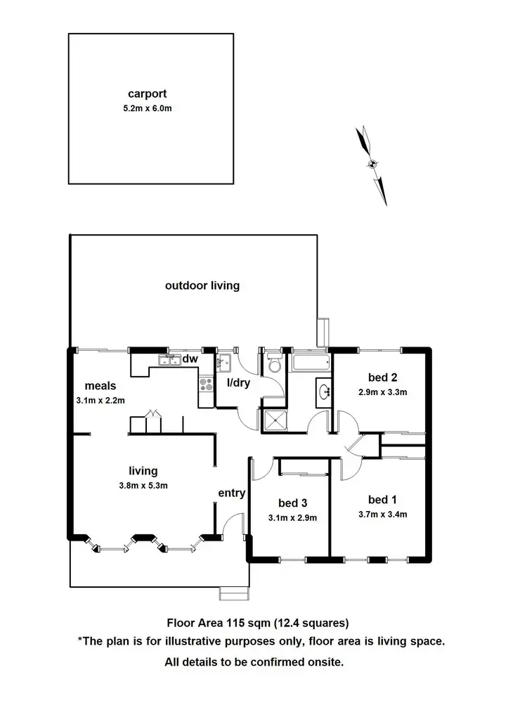 Floorplan of Homely house listing, 46 Seymour Street, Seville VIC 3139
