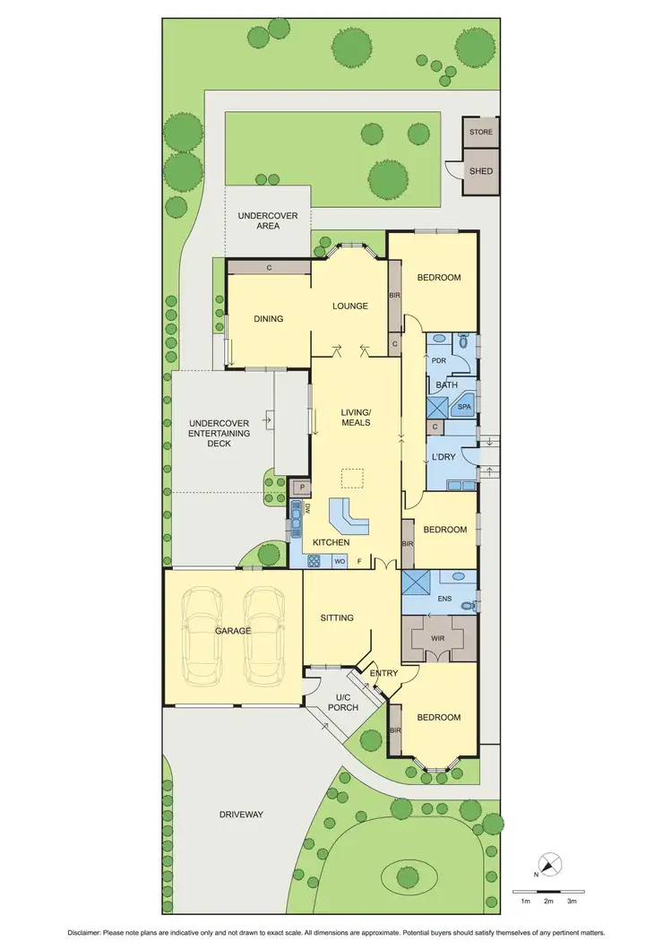 Floorplan of Homely house listing, 18 Warruga Place, Greensborough VIC 3088