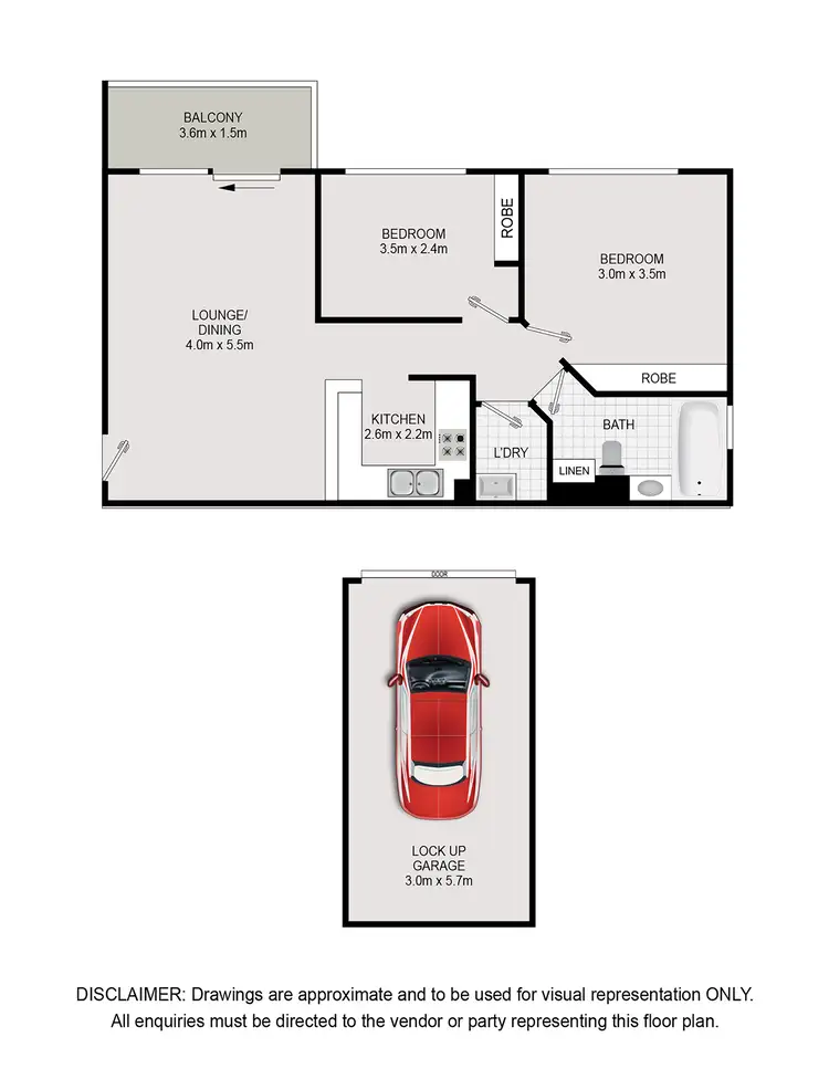 Floorplan of Homely unit listing, 26/26 Mantaka Street, Blacktown NSW 2148