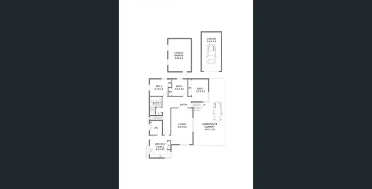 Floorplan of Homely house listing, 5 Reserve Court, Glenroy VIC 3046