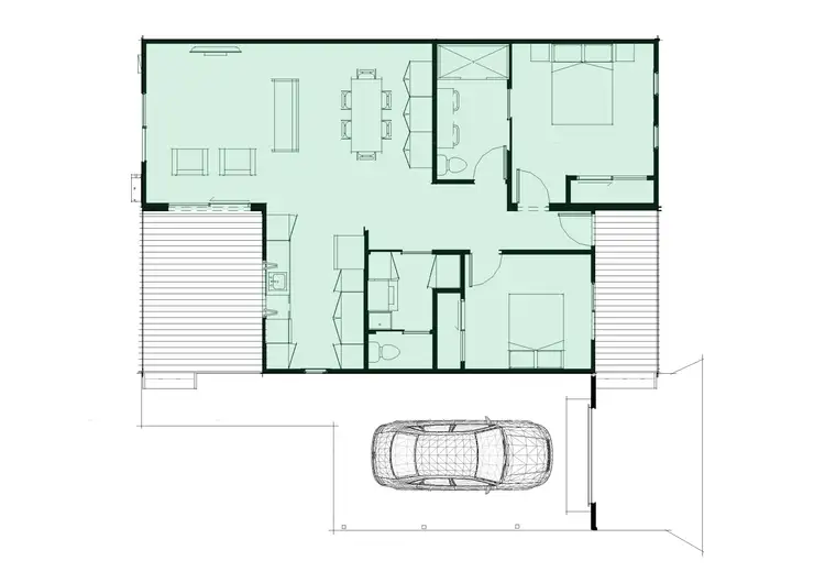 Floorplan of Homely house listing, 125/761 McIvor Highway, Junortoun VIC 3551