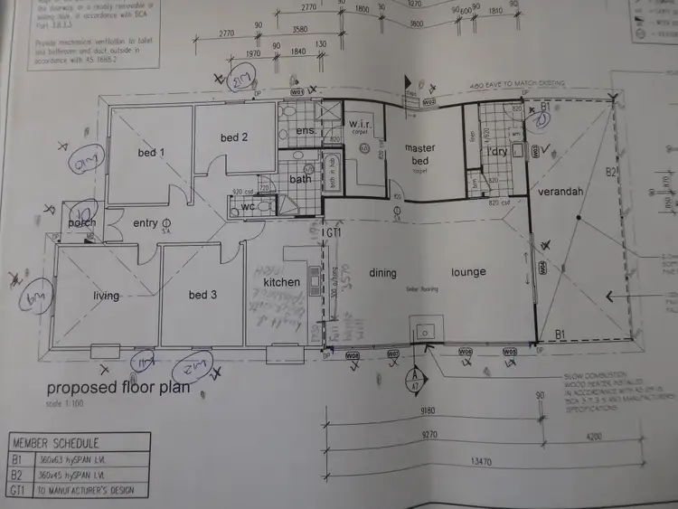 Floorplan of Homely house listing, 11 Crockers Lane, Beaufort VIC 3373