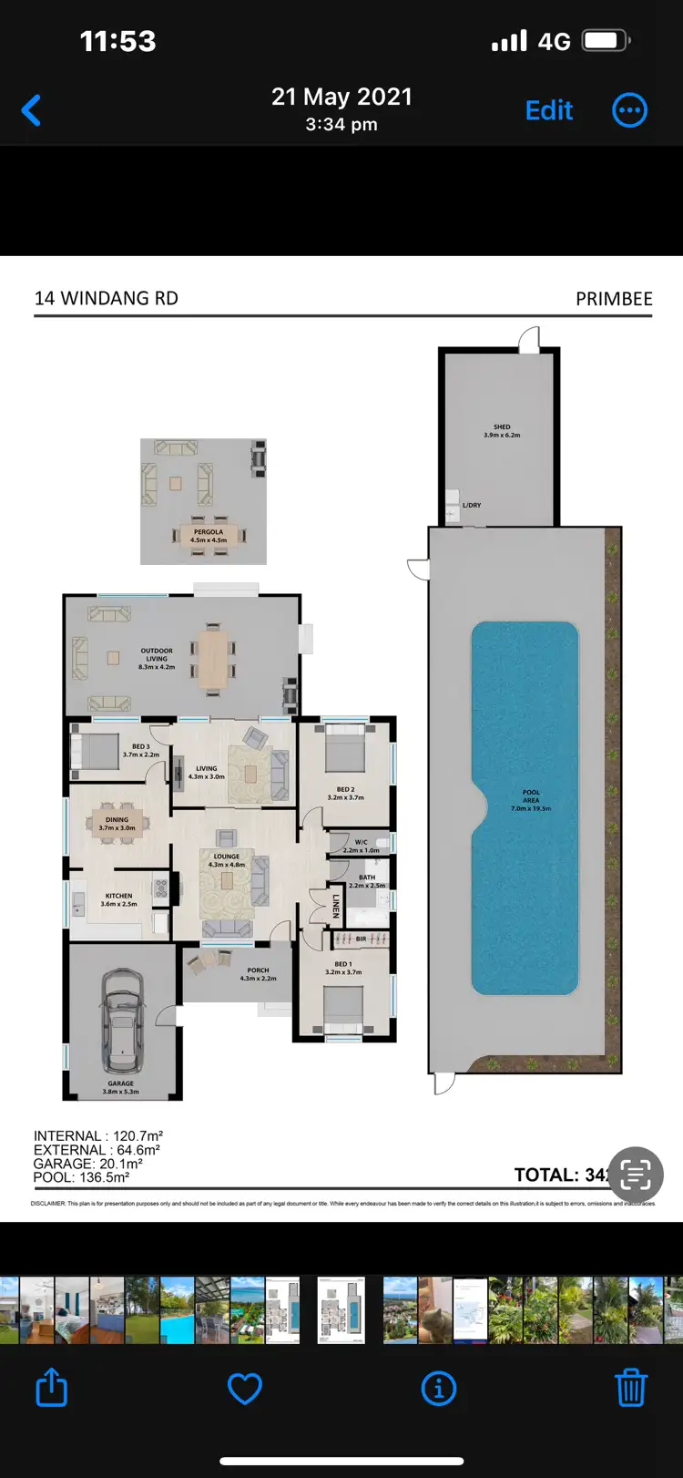Floorplan of Homely house listing, 14 Windang Road, Primbee NSW 2502