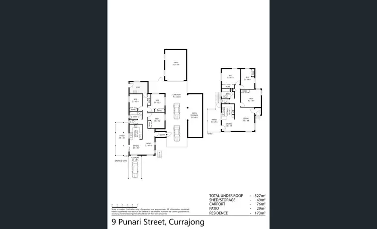 Floorplan of Homely house listing, 9 Punari Street, Currajong QLD 4812