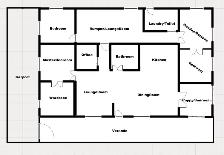 Floorplan of Homely house listing, 9 Short Street, Deepwater NSW 2371