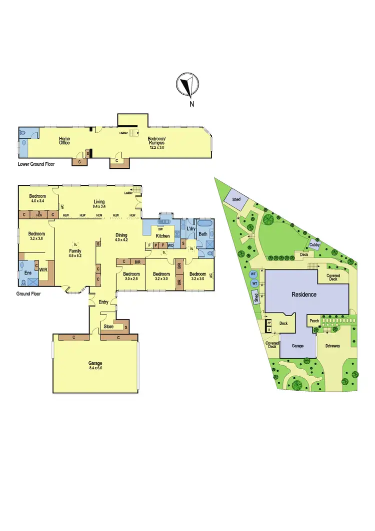 Floorplan of Homely house listing, 10 Nungeroo Court, Eltham North VIC 3095