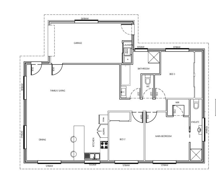 Floorplan of Homely house listing, Address available on request