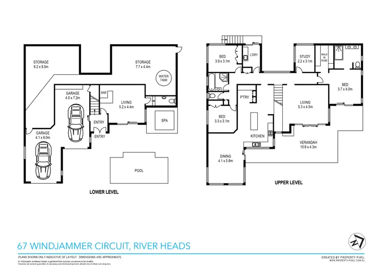 Floorplan of Homely house listing, 67 Windjammer Circuit, River Heads QLD 4655
