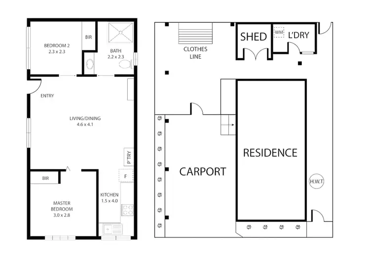 Floorplan of Homely retirement listing, 35/26-28 Park Lane, Traralgon VIC 3844