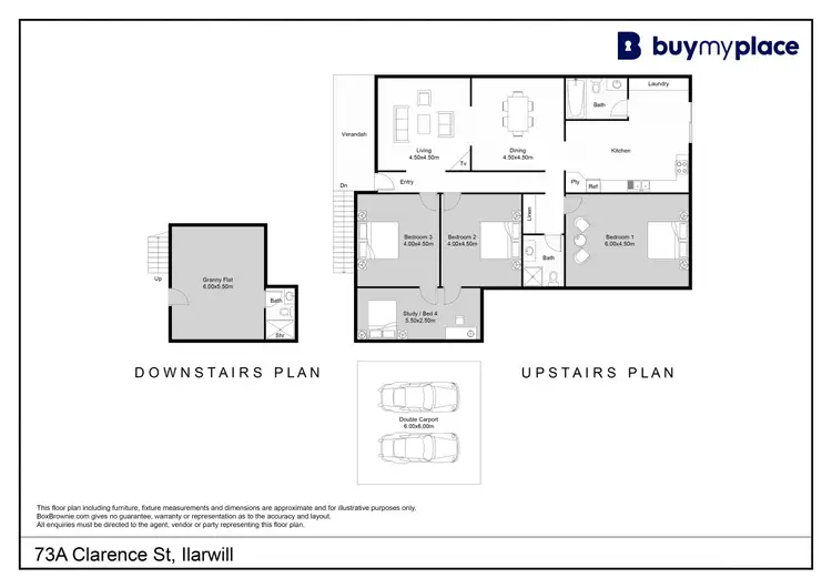 Floorplan of Homely house listing, 73A Clarence Street, Ilarwill NSW 2463