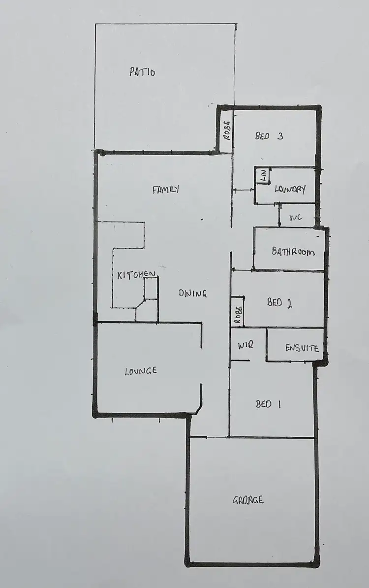 Floorplan of Homely house listing, 8 Shenton Way, Nerang QLD 4211