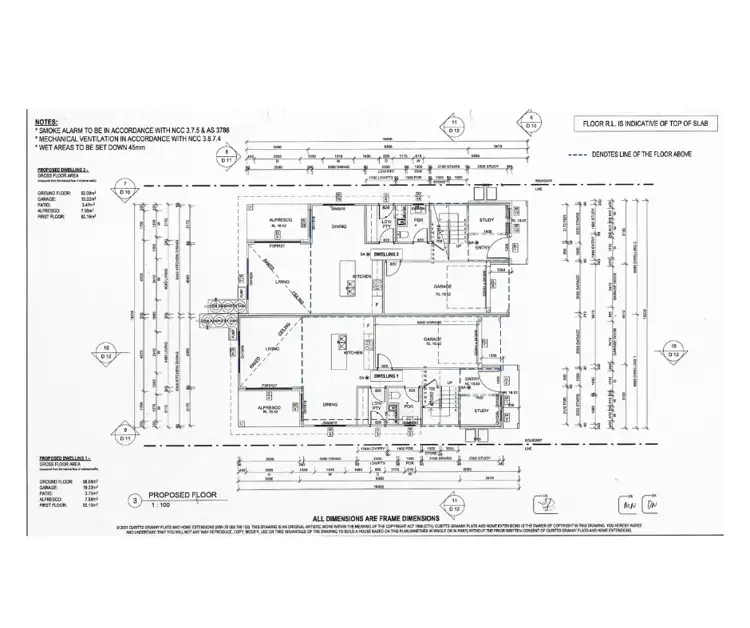Floorplan of Homely semi-detached listing, 13 Bourke Street, Richmond NSW 2753