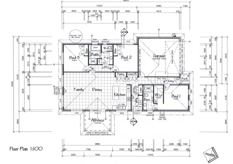 Floorplan of Homely house listing, 8 Whitworth Drive, Nicholson VIC 3882